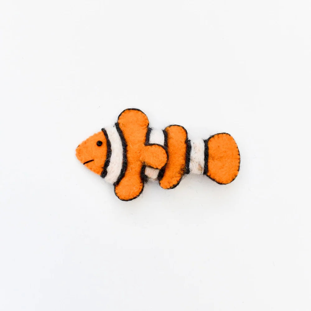 Felt Finger Puppet –  Clownfish