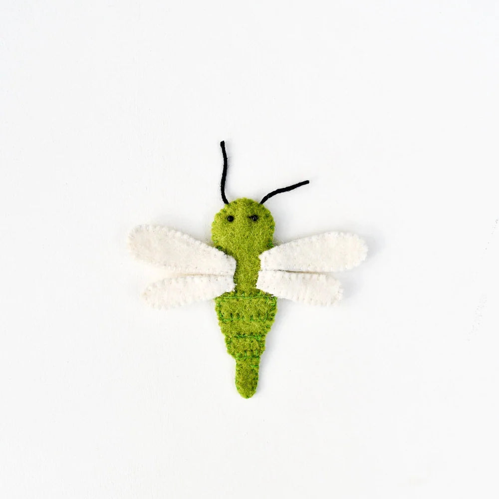 Felt Finger Puppet –  Dragonfly