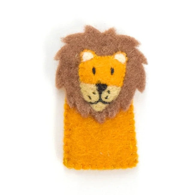 Felt Finger Puppet –  Lion