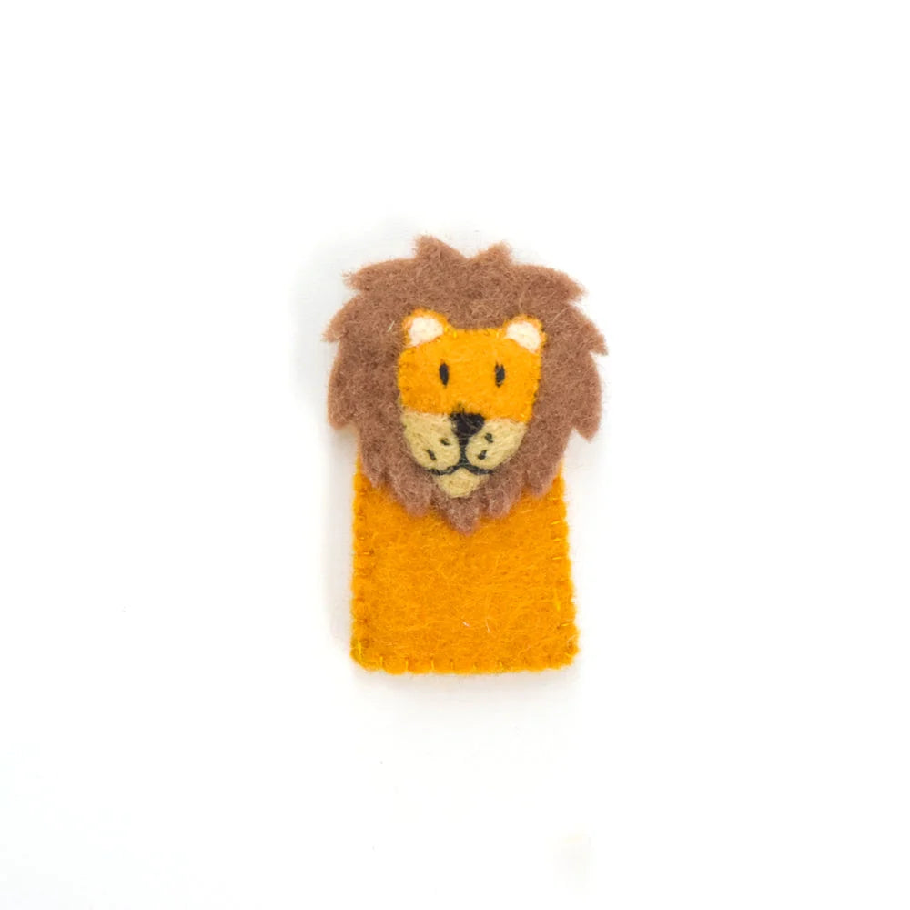 Felt Finger Puppet –  Lion