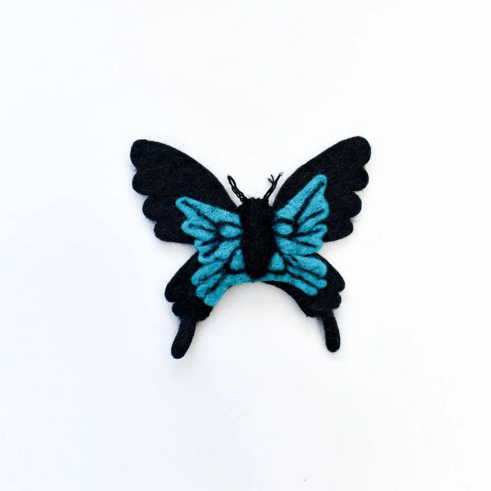 Felt Finger Puppet –  Ulysses Butterfly