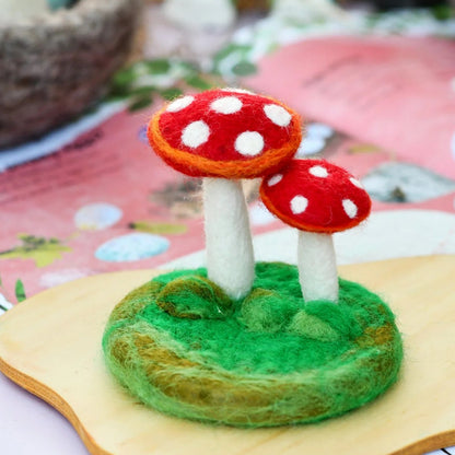 Felt Mushrooms / Toadstools