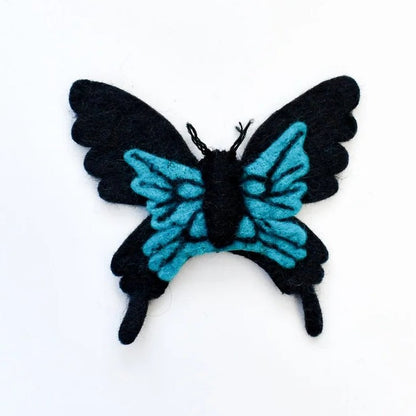 Felt Finger Puppet –  Ulysses Butterfly