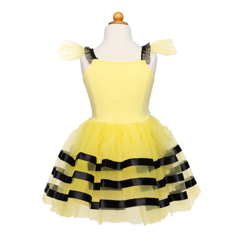 Bumble Bee Dress & Headband Size 3-4