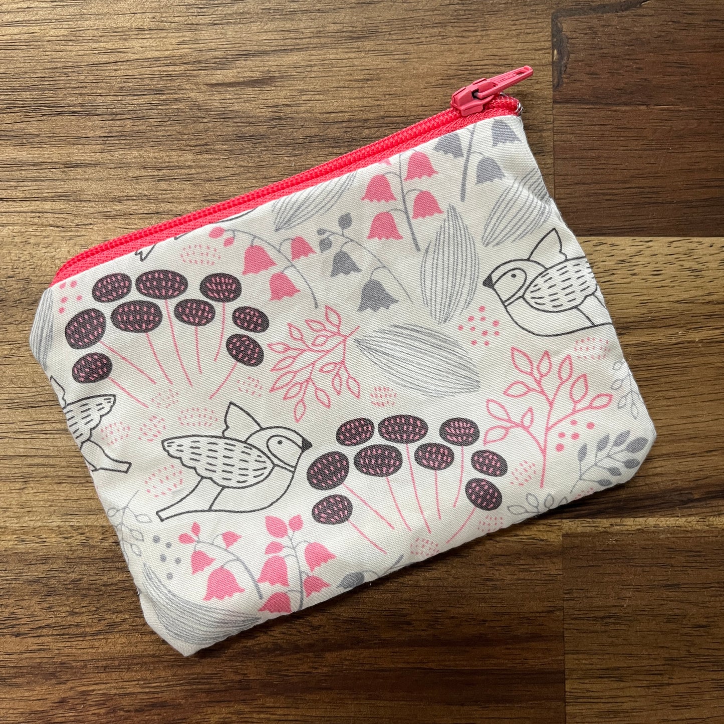 Organic Cotton Zip Purse