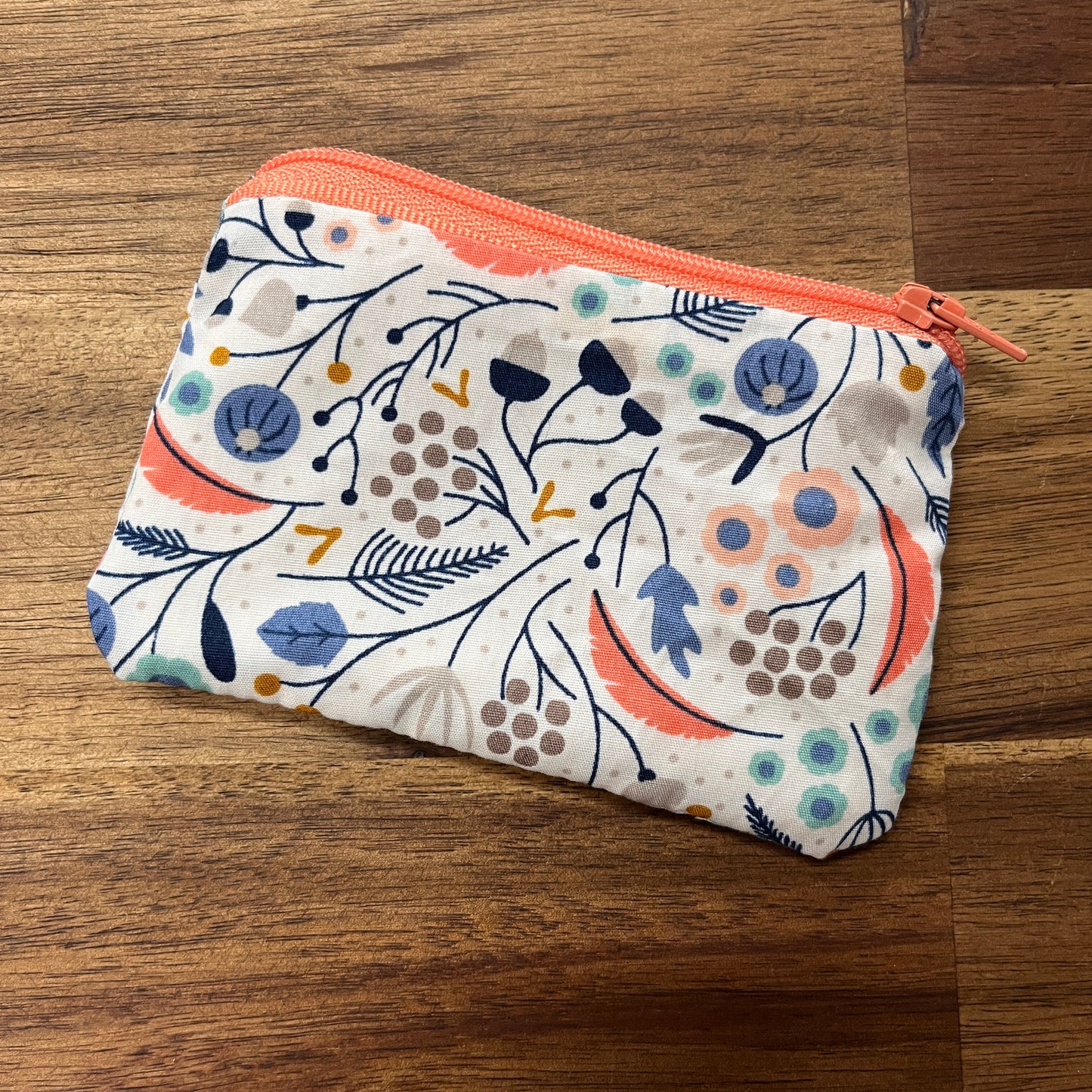 Organic Cotton Zip Purse