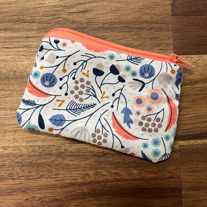 Organic Cotton Zip Purse