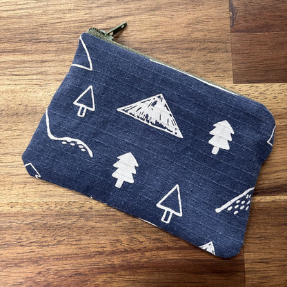 Organic Cotton Zip Purse