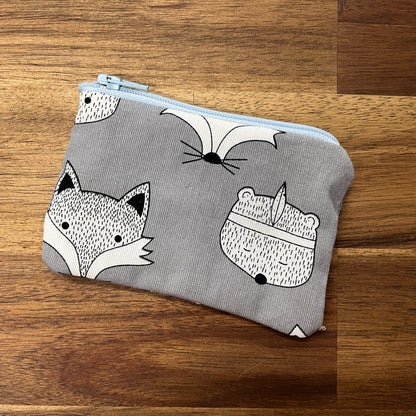 Organic Cotton Zip Purse