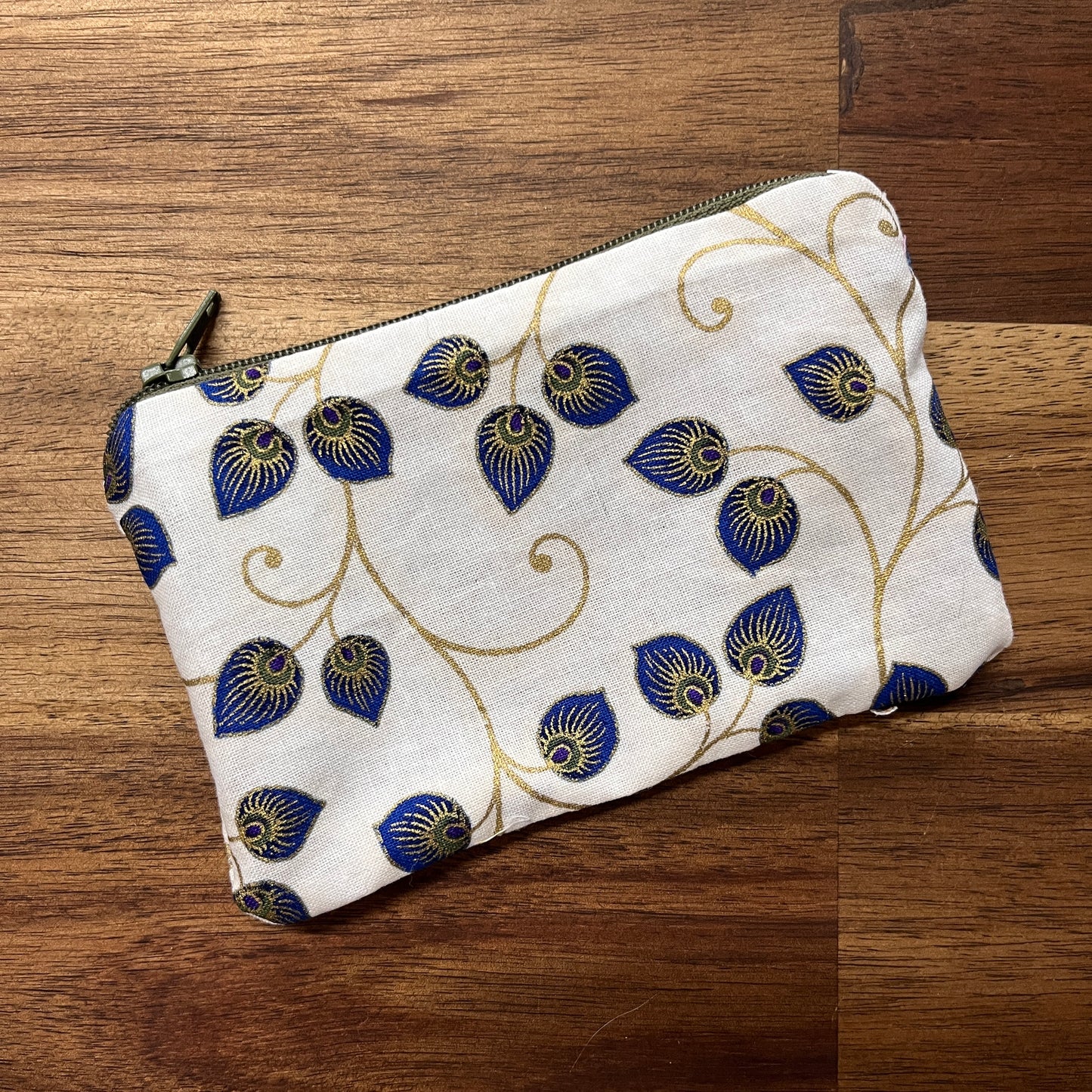 Organic Cotton Zip Purse