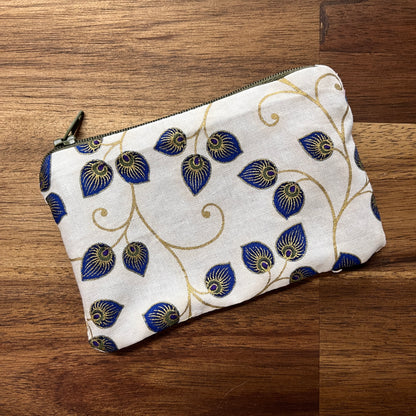 Organic Cotton Zip Purse