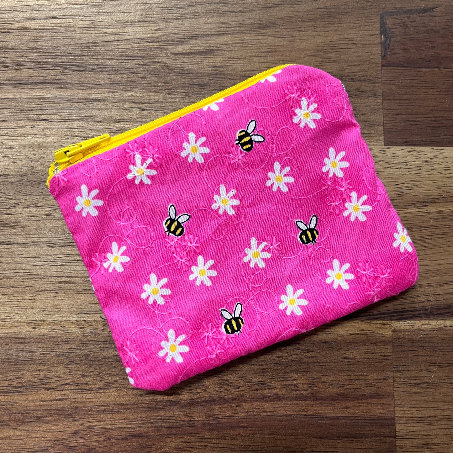 Organic Cotton Zip Purse