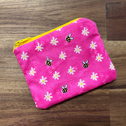 Organic Cotton Zip Purse