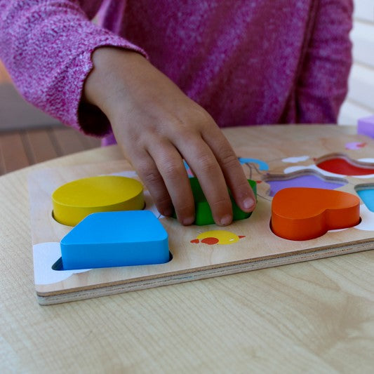 Flying Balloon Chunky Shape Puzzle