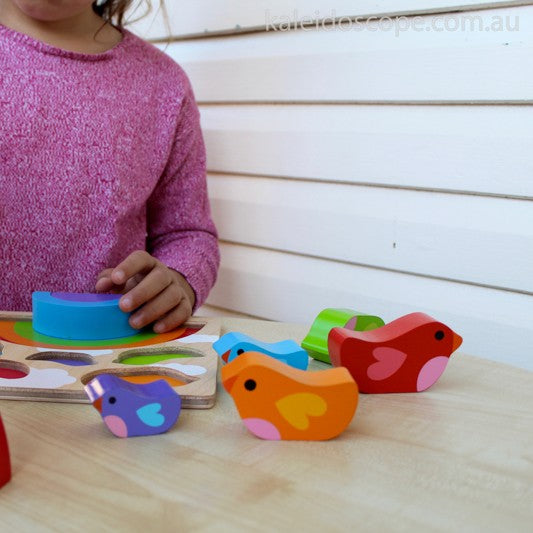 Bird And Rainbow Puzzle