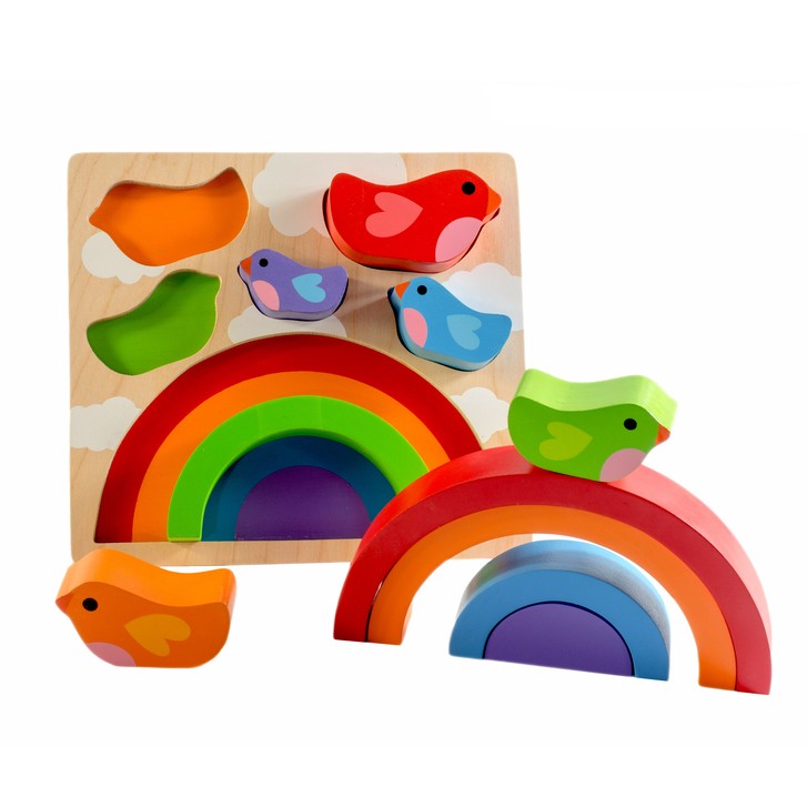 Bird And Rainbow Puzzle
