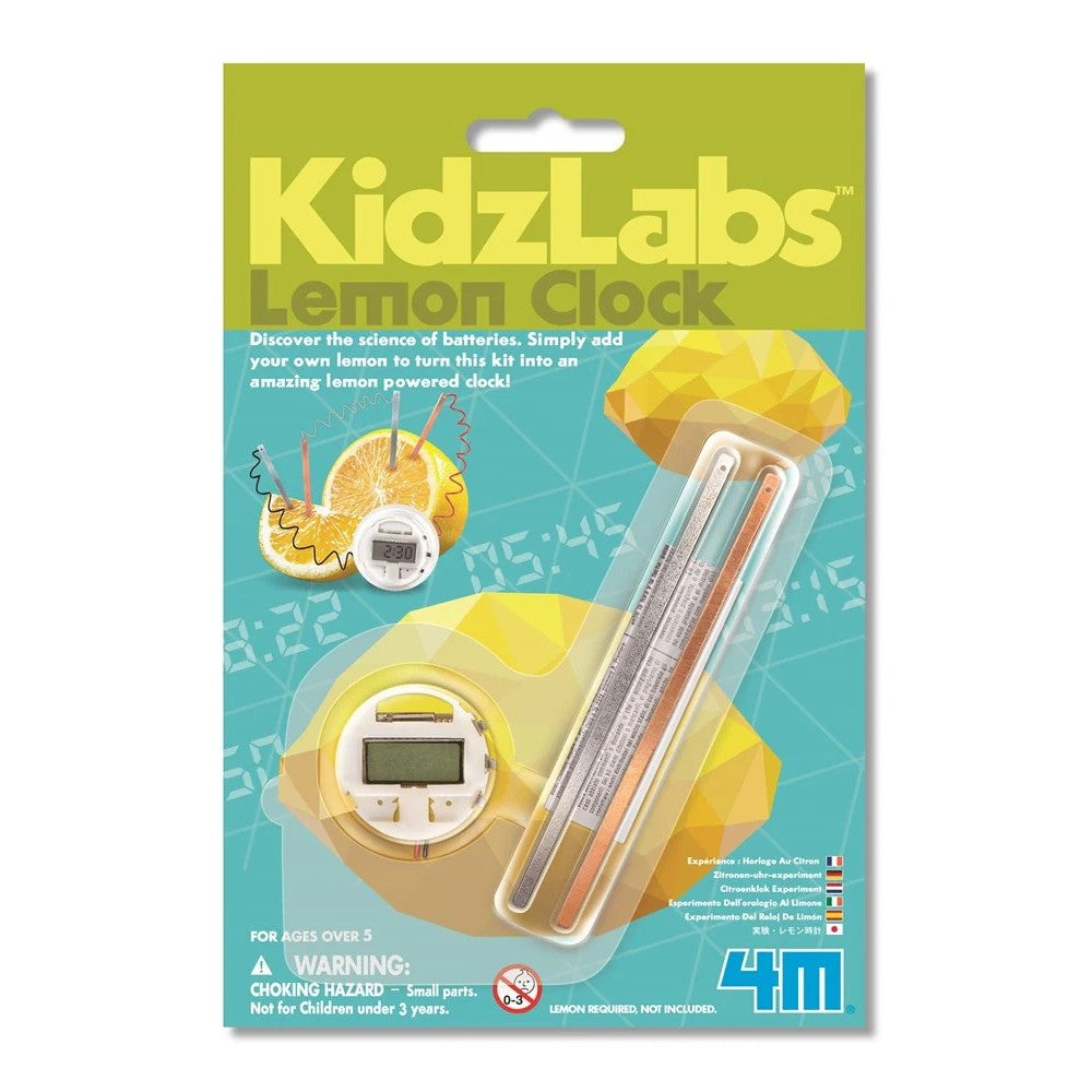 KidzLabs - Lemon Powered Clock