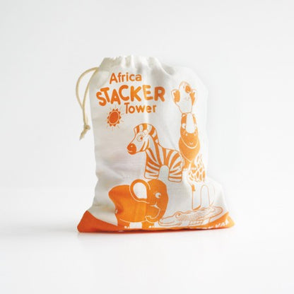 Africa Stacking Animals & Bag