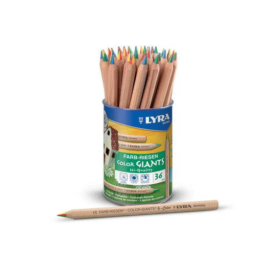 LYRA Colour Giants 4-Colour Rainbow Pencil