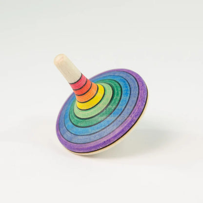 Mader Large Rallye Spinning Top, Rainbow