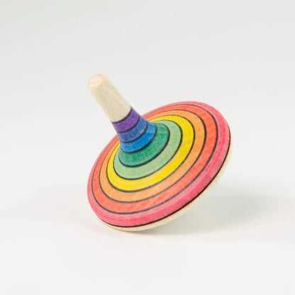 Mader Large Rallye Spinning Top, Rainbow