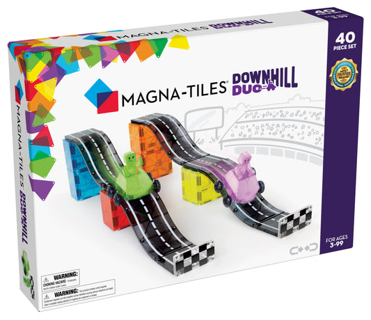 Magna-Tiles - Downhill Duo - 40 Piece Set
