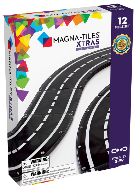 Magna-Tiles – Jalan Xtras – 12 Keping