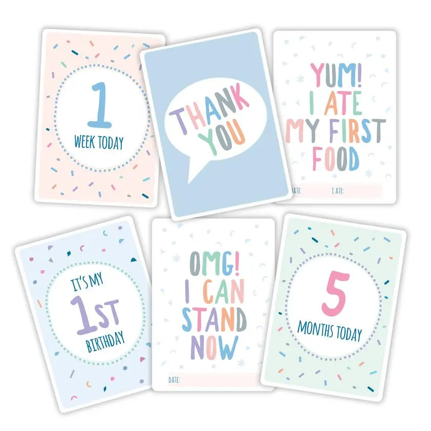 My Little Moments - Baby Milestone Cards