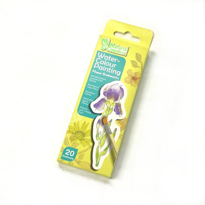 Paint by Water – Flower Bookmarks