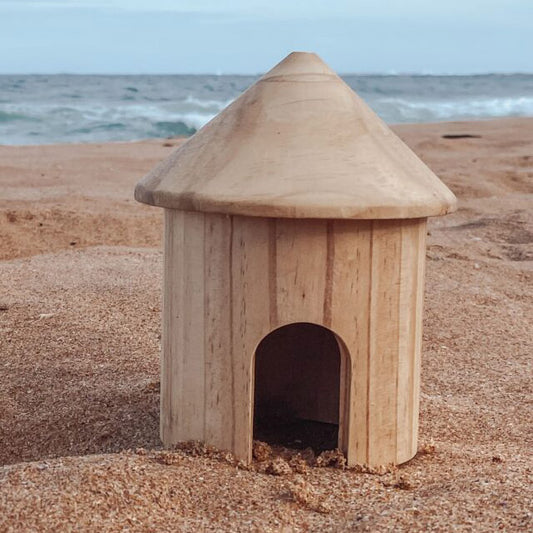 Village Style Wooden Hut