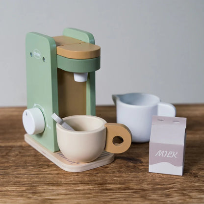 Dantoy Playful Wood - Espresso Coffee Machine