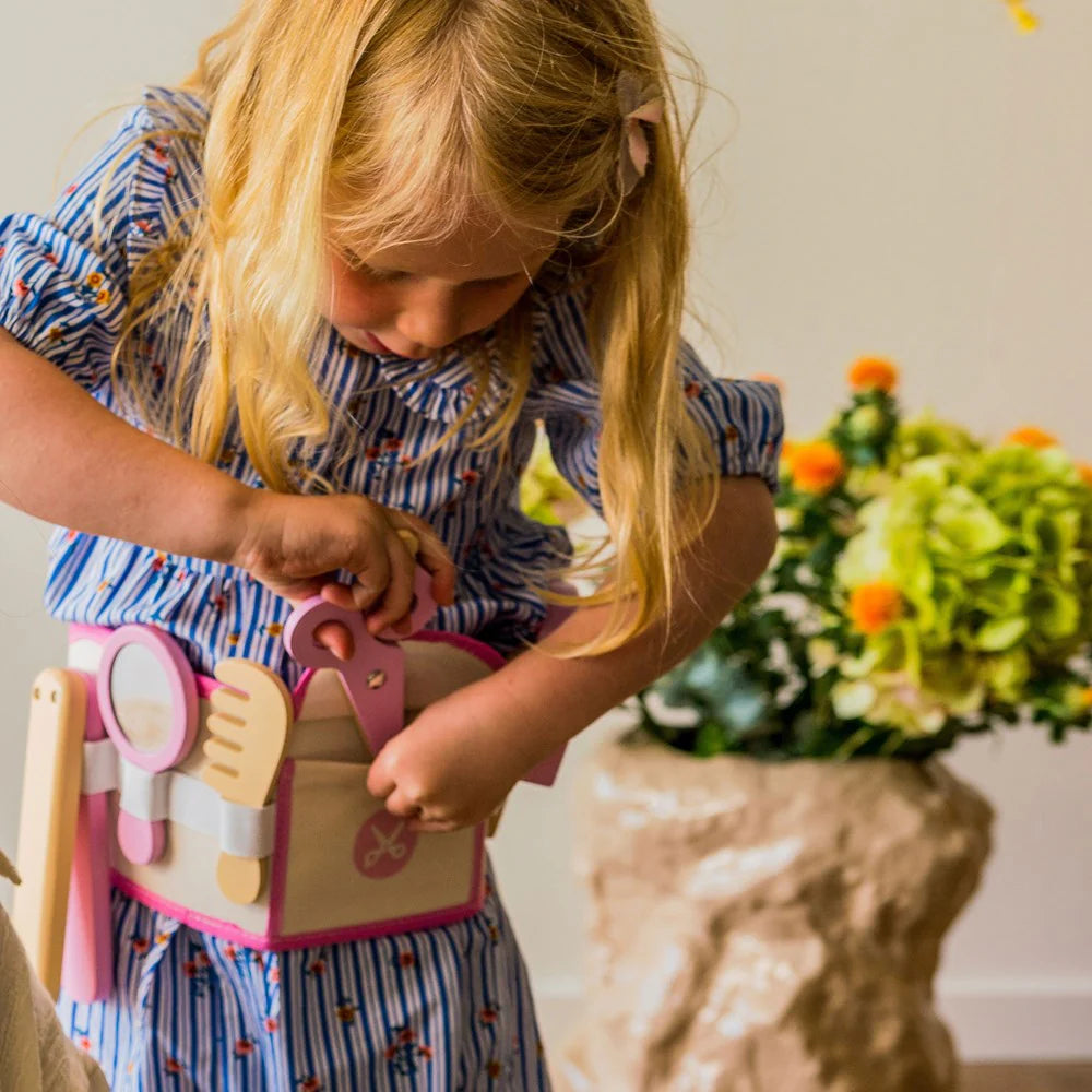 Dantoy Playful Wood - Hairdresser Belt - 6pcs