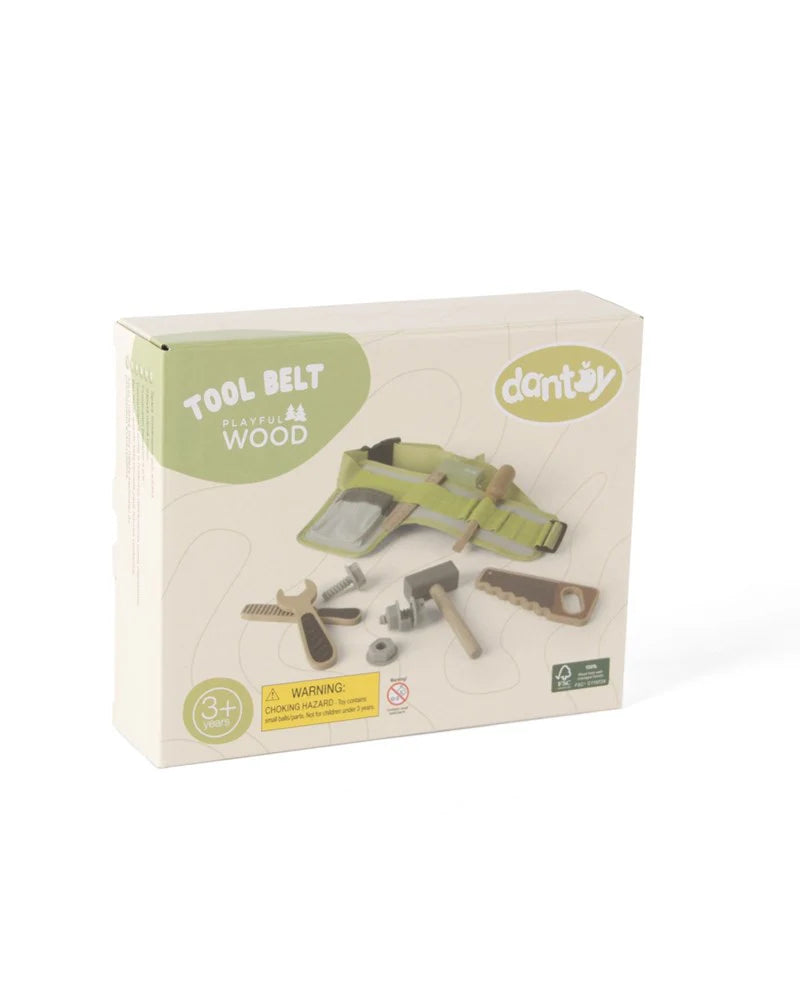 Playful Wood - Tool Belt - 11 pcs
