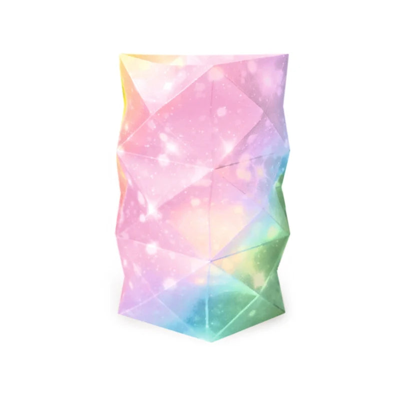 Rainbow Fairy Dust Folding Paper - 50 Sheets - 15cm