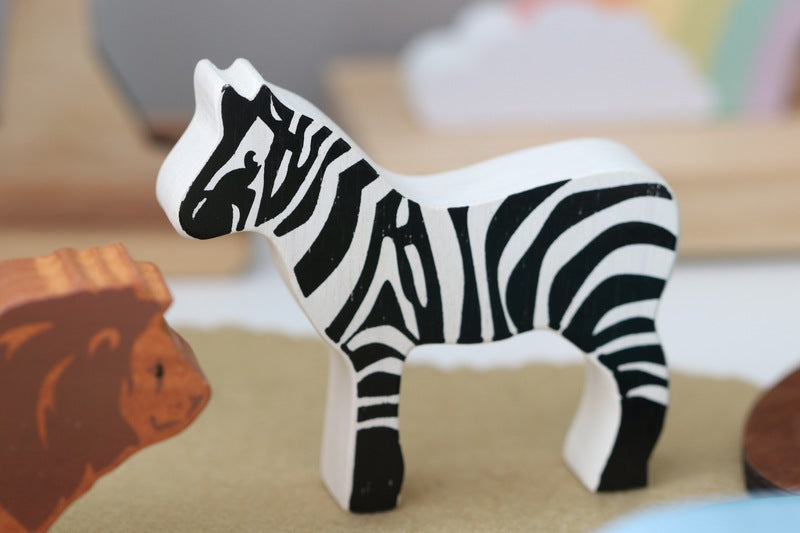 Wooden Zebra