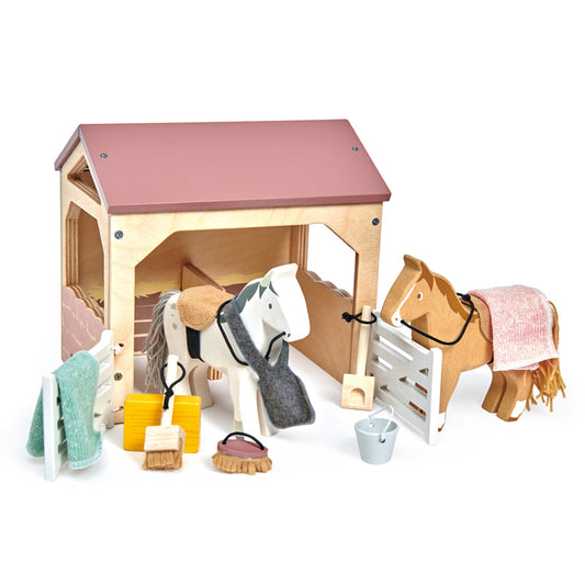 The Stables Wooden Play Set