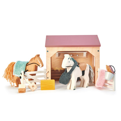 The Stables Wooden Play Set