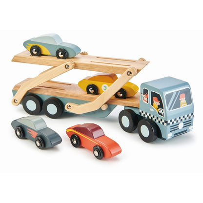 Tender Leaf Wooden Car Transporter