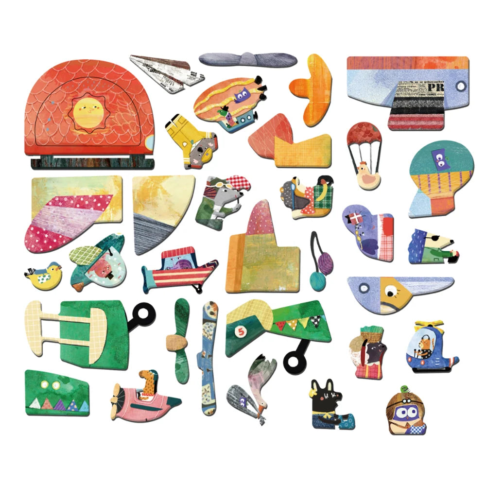Travel Magnetic Box - Aircraft
