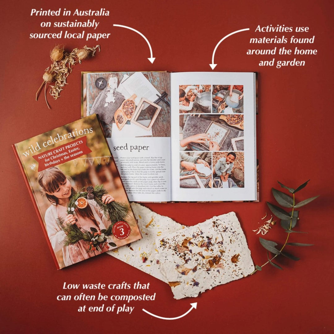Wild Celebrations Book - Nature Craft Projects