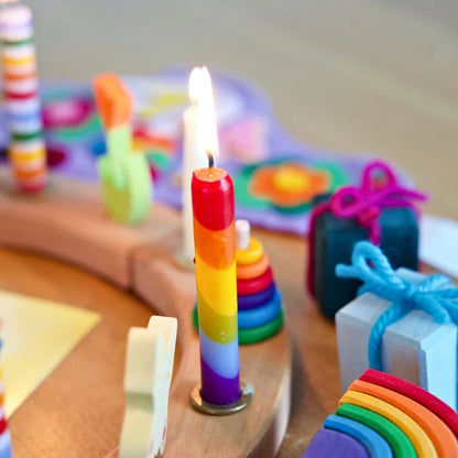 Ahrens Celebration Candle - Rainbow