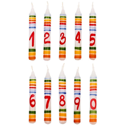 Ahrens Celebration Ring Candles - Numbers