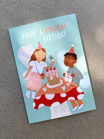 Birthday Card - Fairy Party