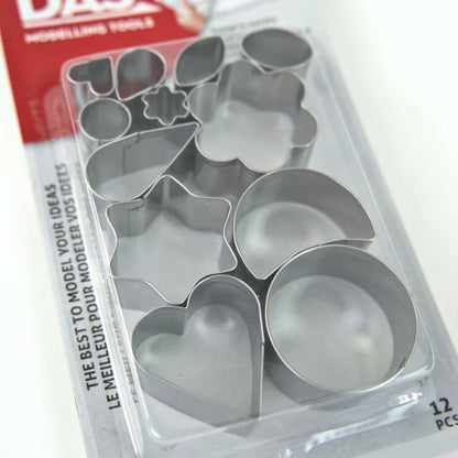 DAS Clay Tools - 12 Metal Cutters