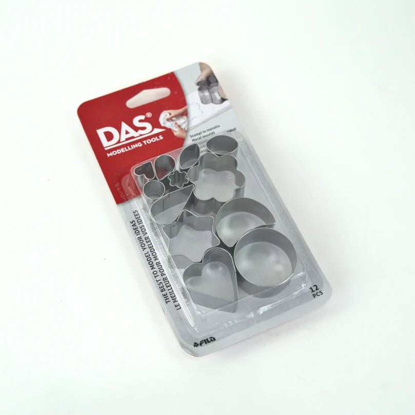 DAS Clay Tools - 12 Metal Cutters