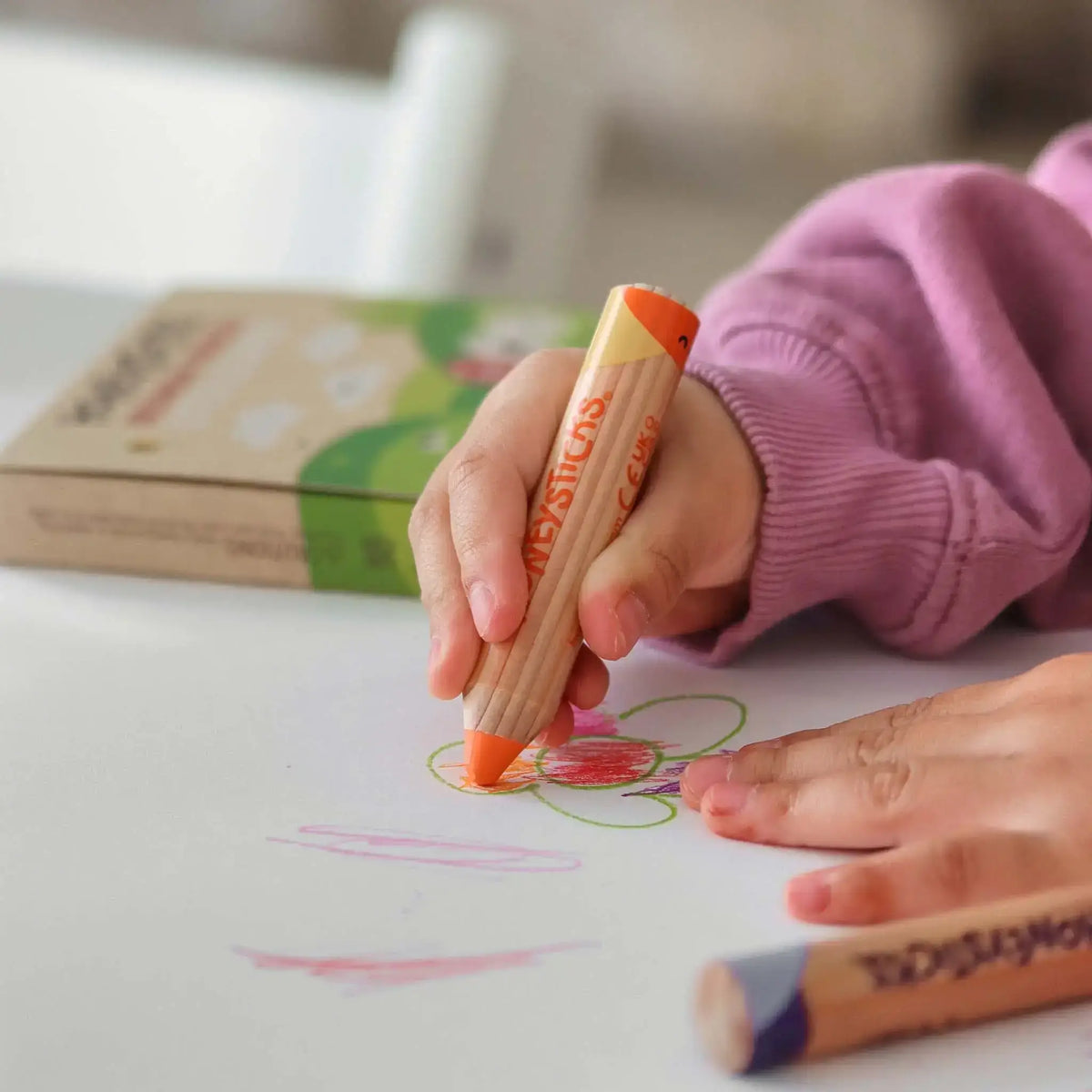 Honeysticks Beeswax Pencils Little Learners 7pk
