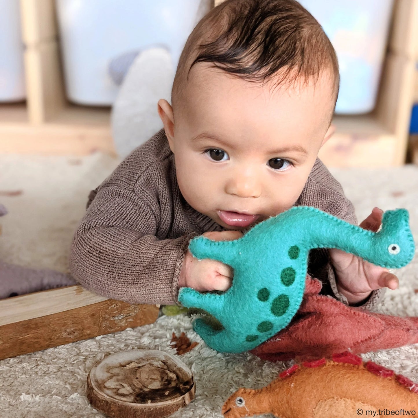 Felt Dinosaur – Brachiosaurus – Hugs For Kids