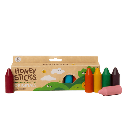 Honeysticks Beeswax Crayons Originals 10pk