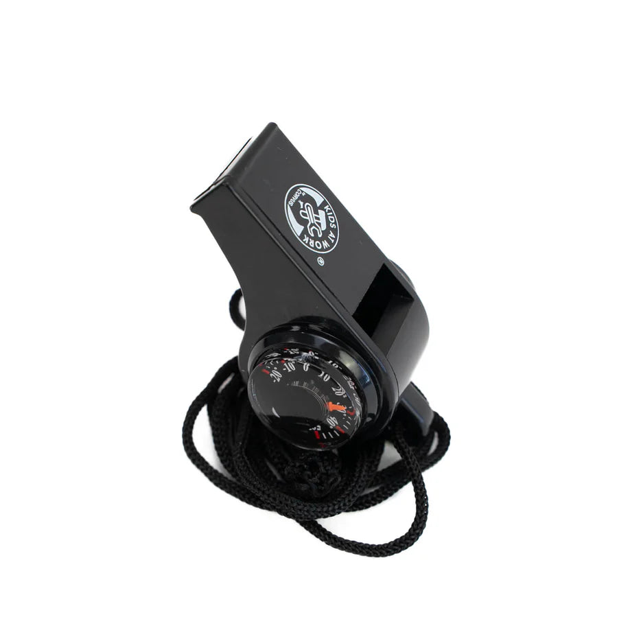 Multi Tool Whistle, Compass & Thermometer