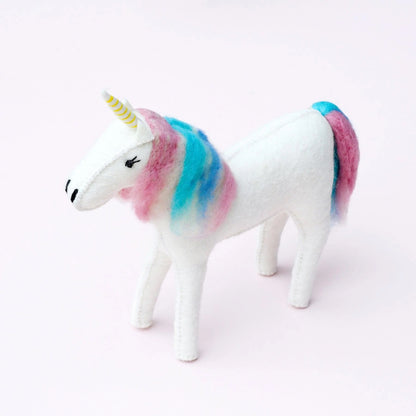 Felt Unicorn - Rainbow (Large)